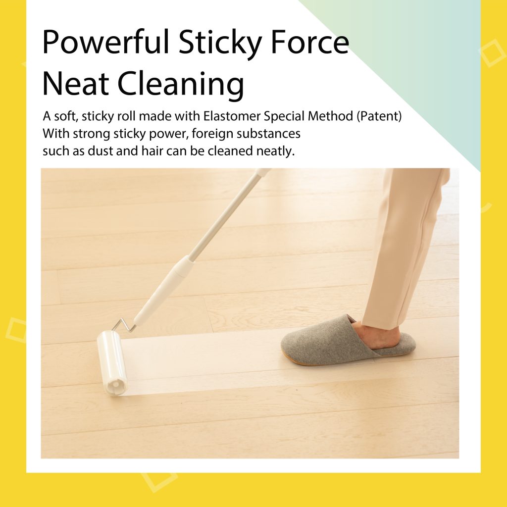 Roll Cleaner Sticker Vauzen Sticky Roll Cleaner Set with Extension | SMARTSHOP